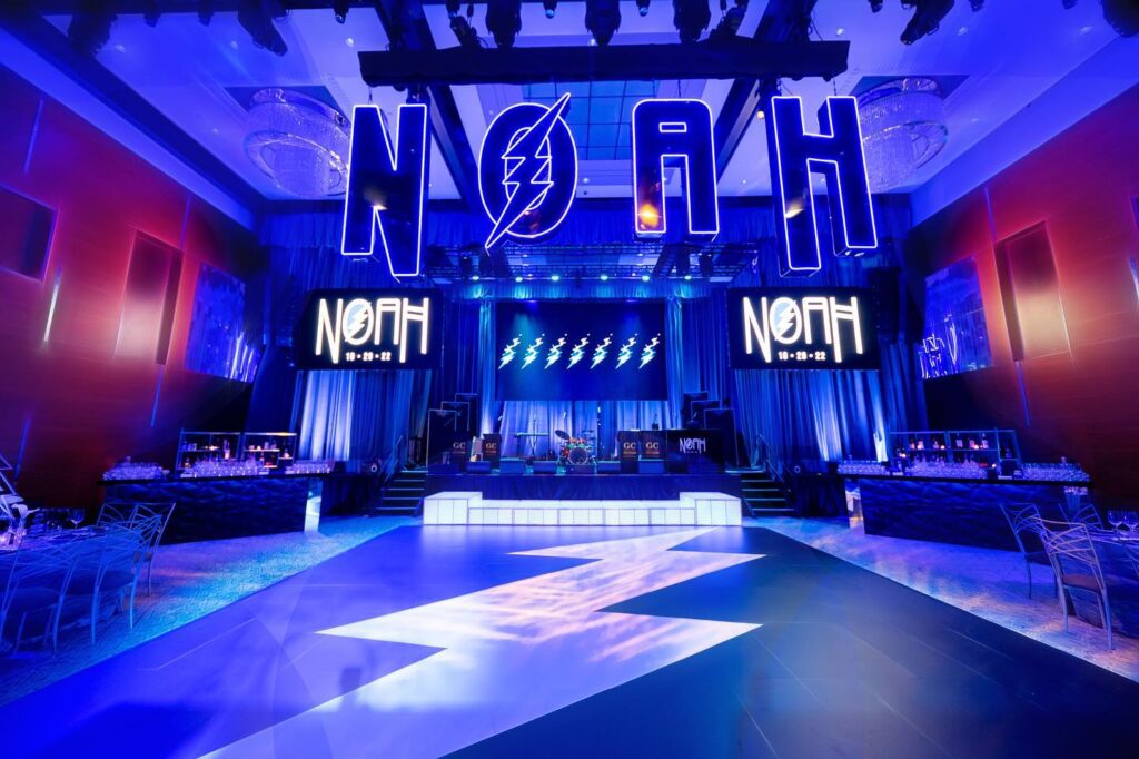 Custom LED Lettering for Events in NYC, CT, MA, & RI