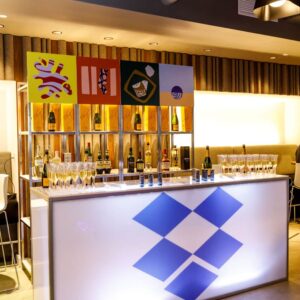 Illuminated LED bar rental