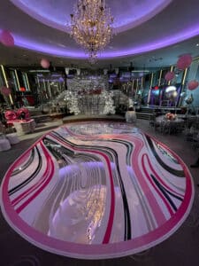 Custom Dance Floor Vinyl Wraps in NY, CT, MA, & RI
