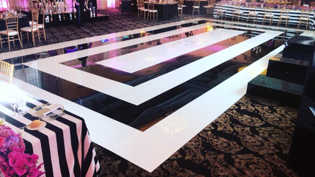 Custom Dance Floor Vinyl Wraps in NY, CT, MA, & RI