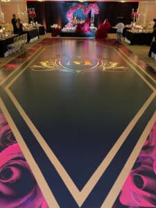 Custom Dance Floor Vinyl Wraps in NY, CT, MA, & RI