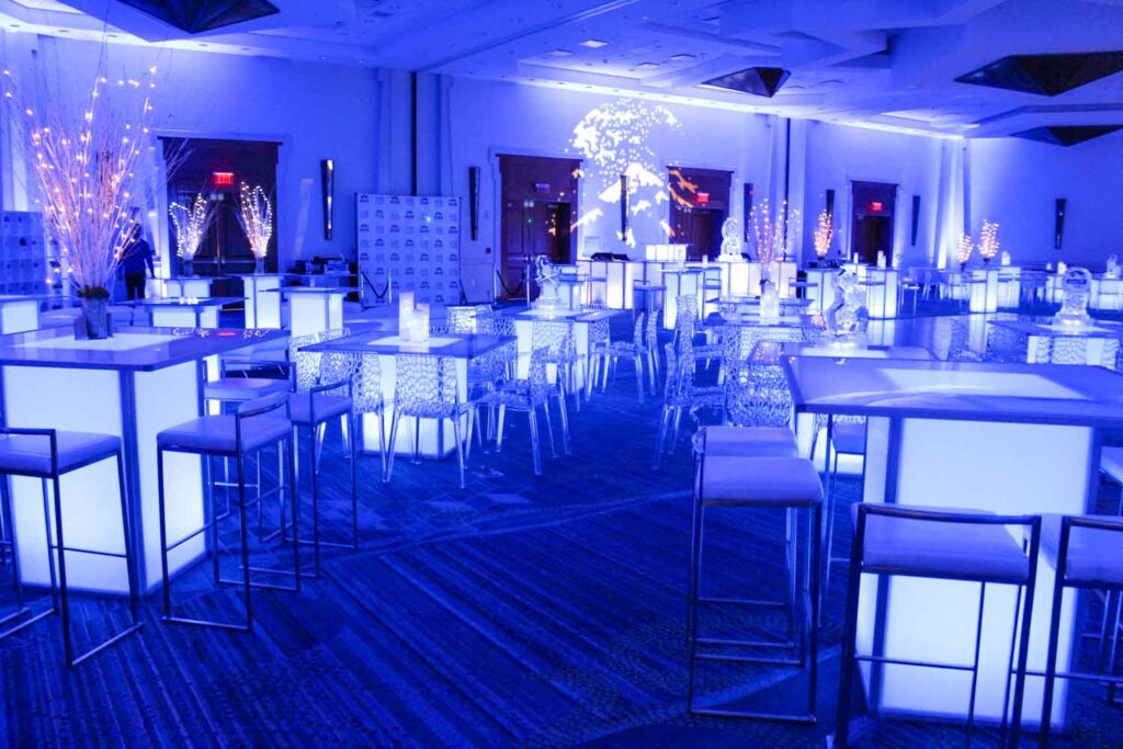 Light Up Furniture Rentals for Events in NYC, CT, MA, & RI