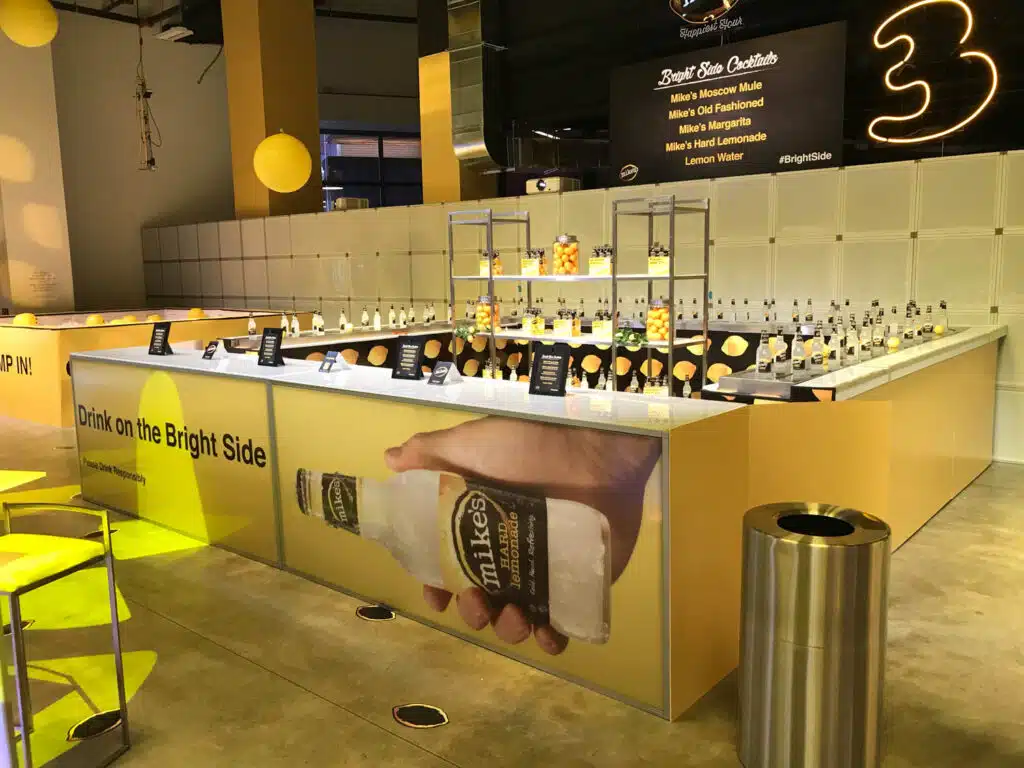 Mikes Hard Lemonade Brand Activation by EventFab