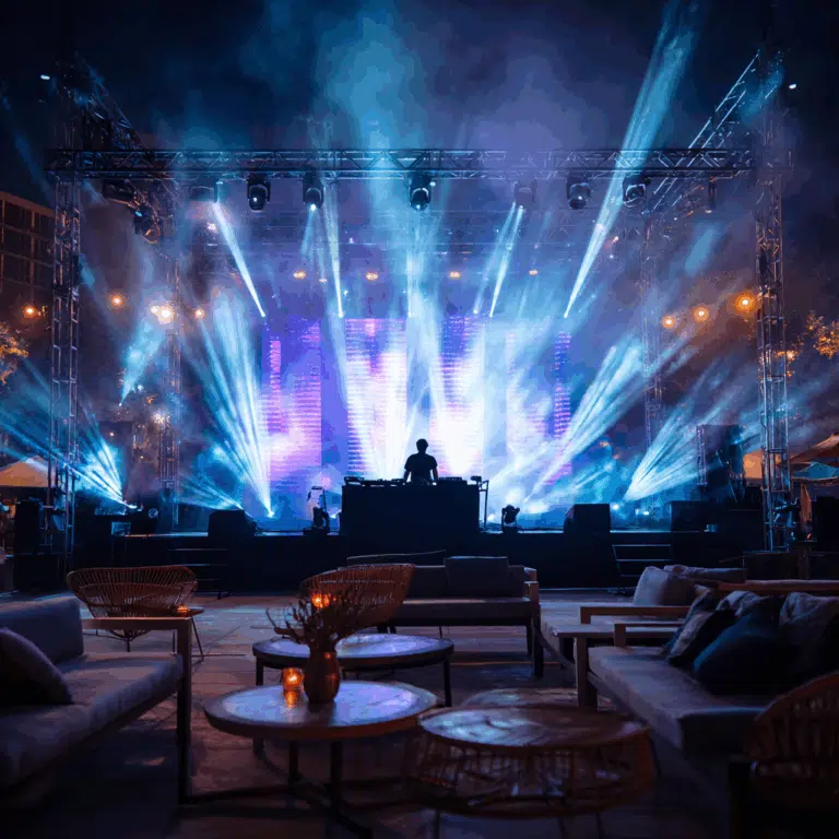 Indoor and outdoor LED wall rental Boston with high-brightness panels