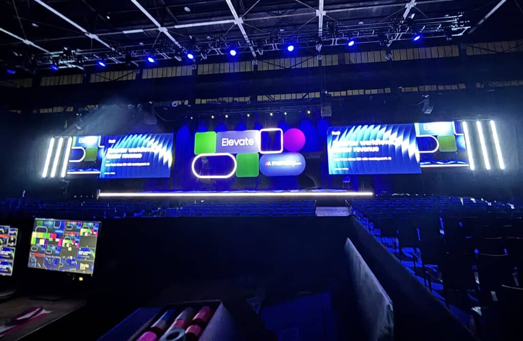 LED screen rental with technician in New York for corporate events