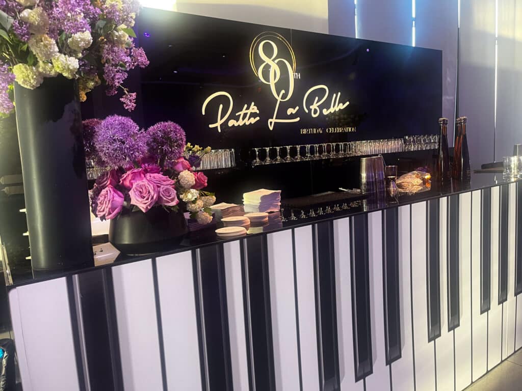 Event Rentals & Products Catalog 1 Patti Labelles 80th Surprise Party 6