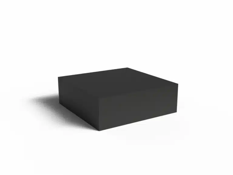 4 foot coffee table black