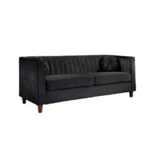PARIS LOVE SEAT - BLACK