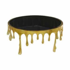 Drip Coffee Table - Gold