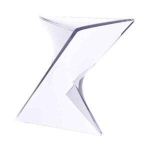 Z SIDE TABLE - CLEAR