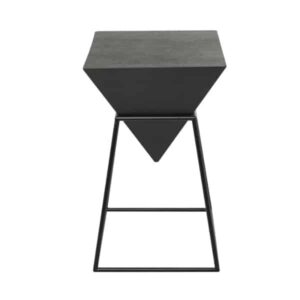 PYRAMID SIDE TABLE - BLACK