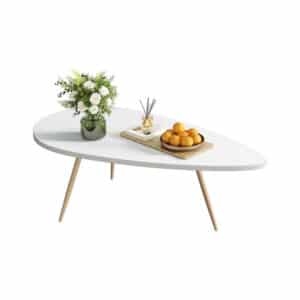 Pear Coffee Table - White