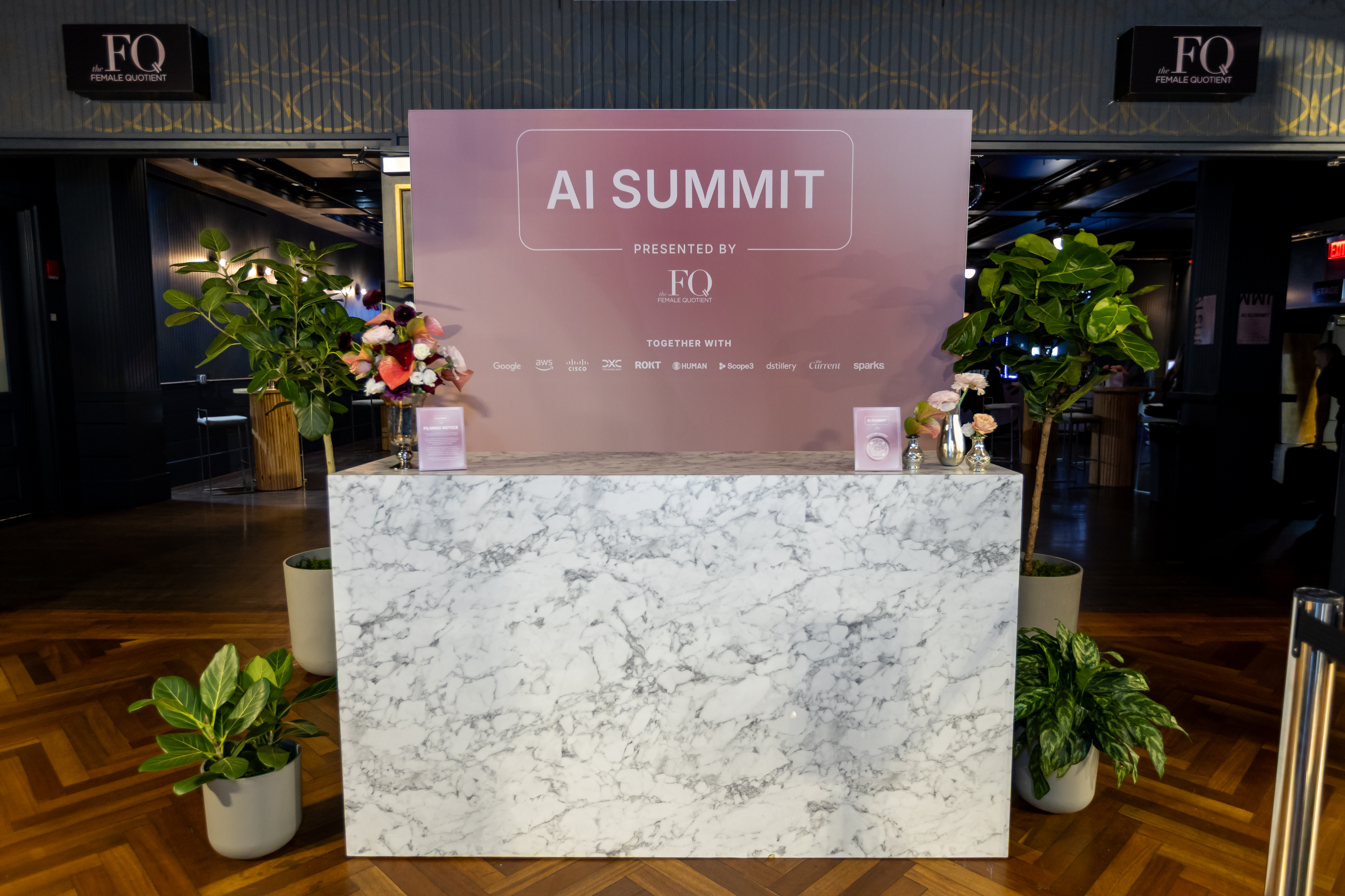 Female Quotient AI Summit at Webster Hall