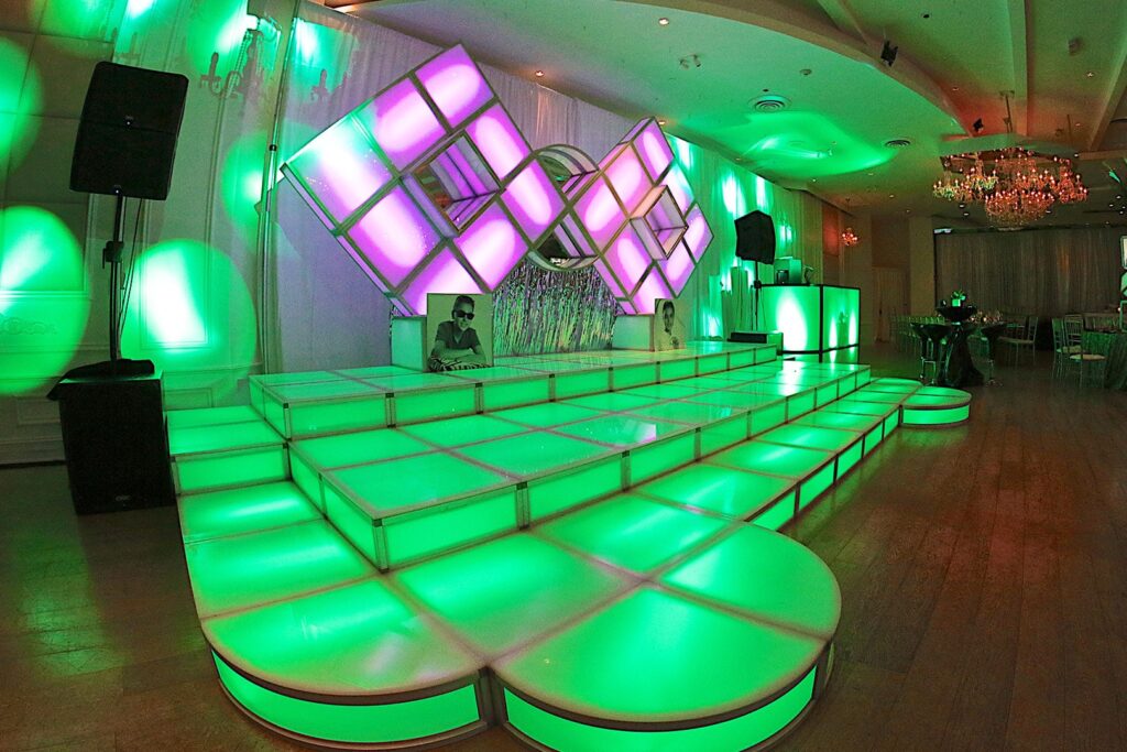 Multiple LED Floor Styles