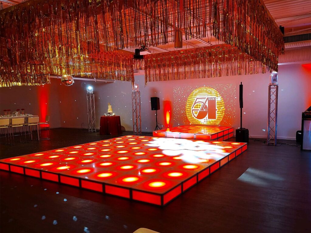 Studio 54 Dance Floor by EventFab