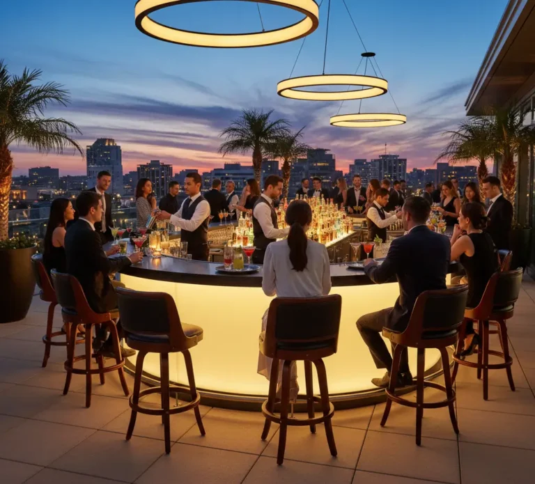 Swivel Bar Stools by EventFab