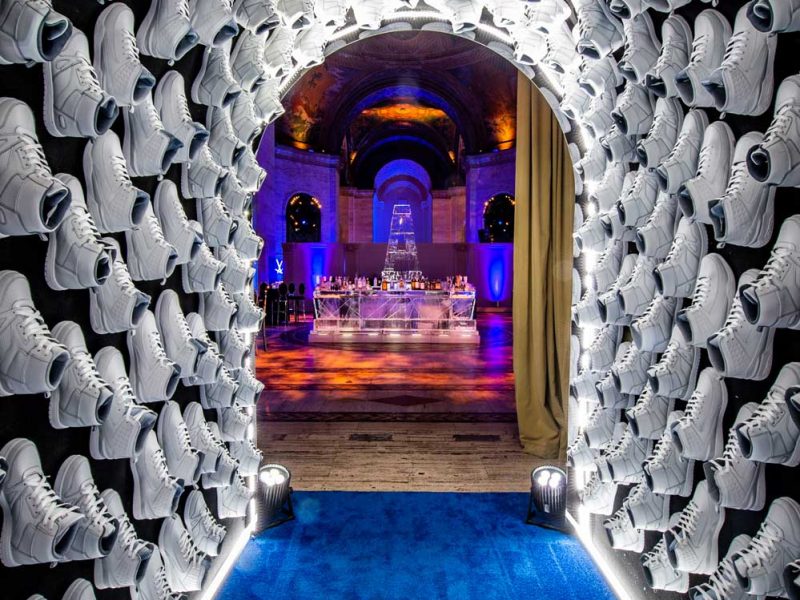 Nike Shoe Entrance Tunnel for Event