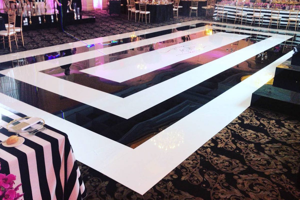 Custom Dance Floor Vinyl Wraps in NY, CT, MA, & RI