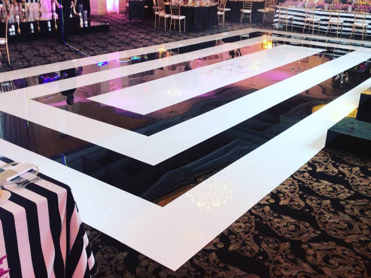 Custom Dance Floor Vinyl Wraps in NY, CT, MA, & RI