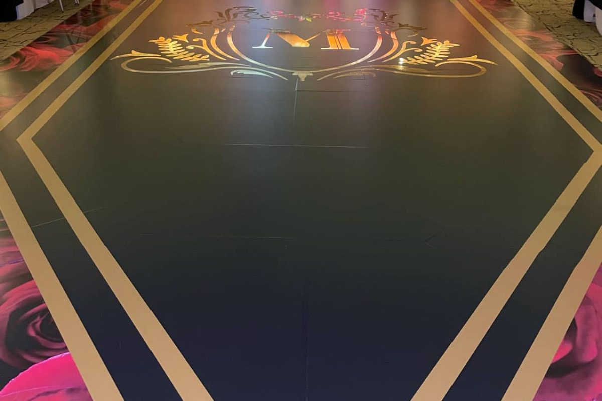 Custom Dance Floor Vinyl Wraps in NY, CT, MA, & RI