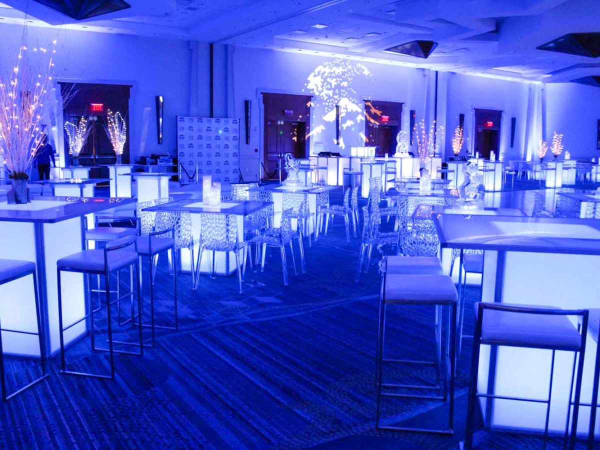 Light Up Furniture Rentals for Events in NYC, CT, MA, & RI