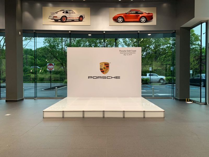 Modular Display Rental - Porsche