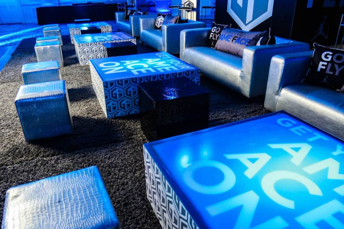 Customized Event Furniture with prints