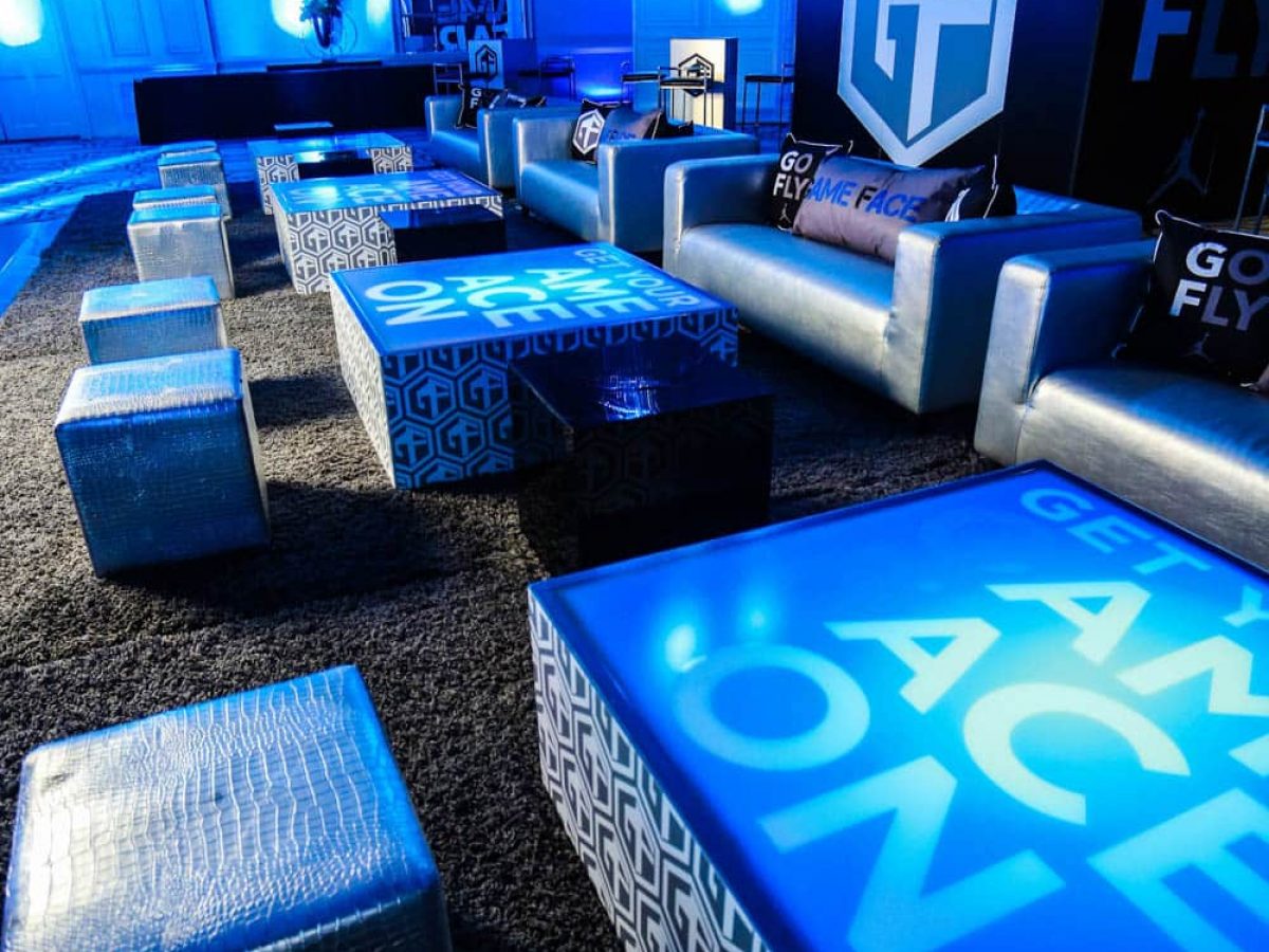 Customized Event Furniture with prints